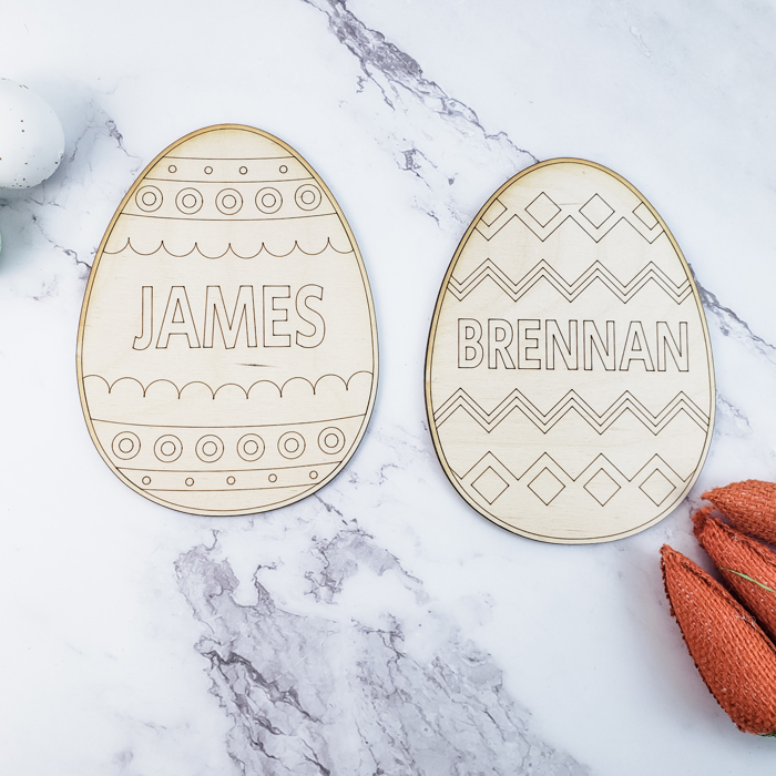 Personalized Easter Egg Craft Activity