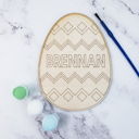  Personalized Easter Egg Craft Activity