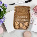  Grandkids Magnet, Wood Family Magnet