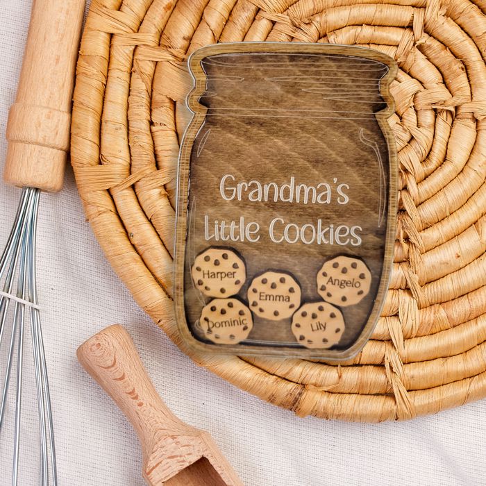 Grandkids Magnet, Wood Family Magnet