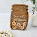  Grandkids Magnet, Wood Family Magnet