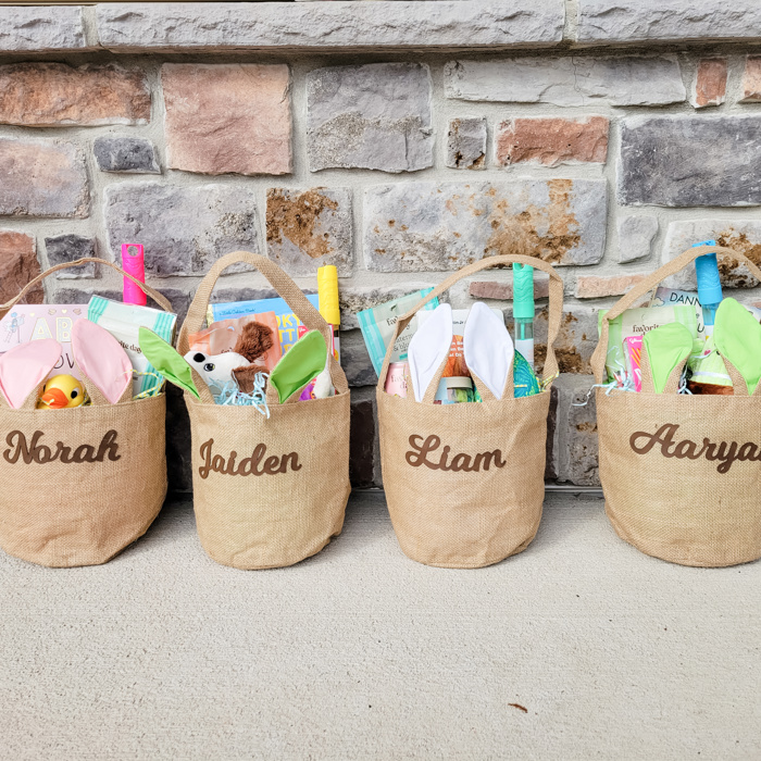 Personalized Easter Basket, Custom Easter Basket, Easter Gift, Easter Gifts