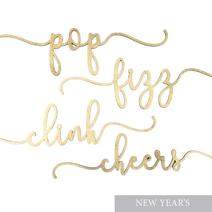 New Year's Eve Place Settings