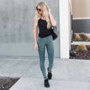 Teal - X-Large (Fits Pant Size 10-13) Moto Leggings (Truly Contagious)