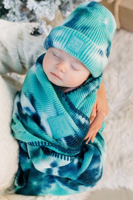 C.C� Baby Tie Dye Blanket