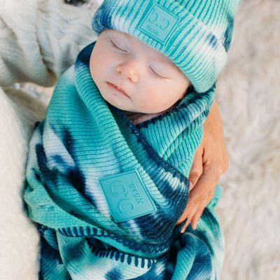 C.C� Baby Tie Dye Blanket