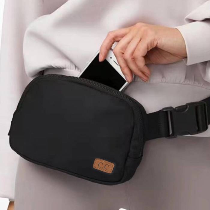 C.C® Brand Adjustable Belt Bag Fanny Pack Unisex
