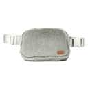 Light Grey C.C� Winter Vibes Fanny Pack Belt Bag, One Size