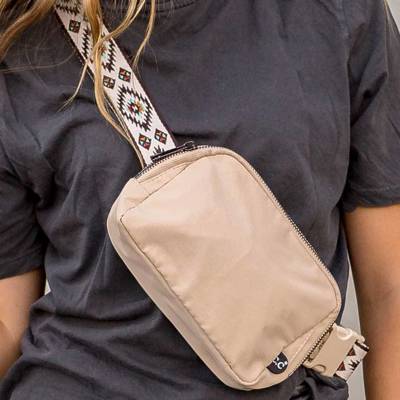 C.C® Bag Southwestern Aztec Adjustable Strap Fanny Pack Belt Bag, One Size