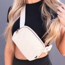  C.C� Glitter Tiny Mesh Fanny Pack Belt Bag