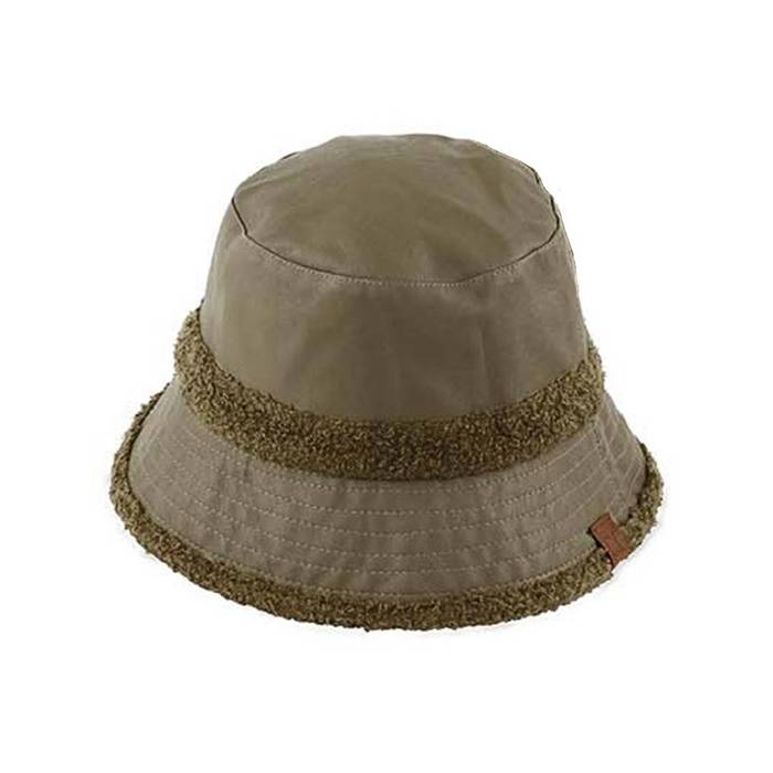 C.C� Sherpa Accent Reversible Bucket Hats