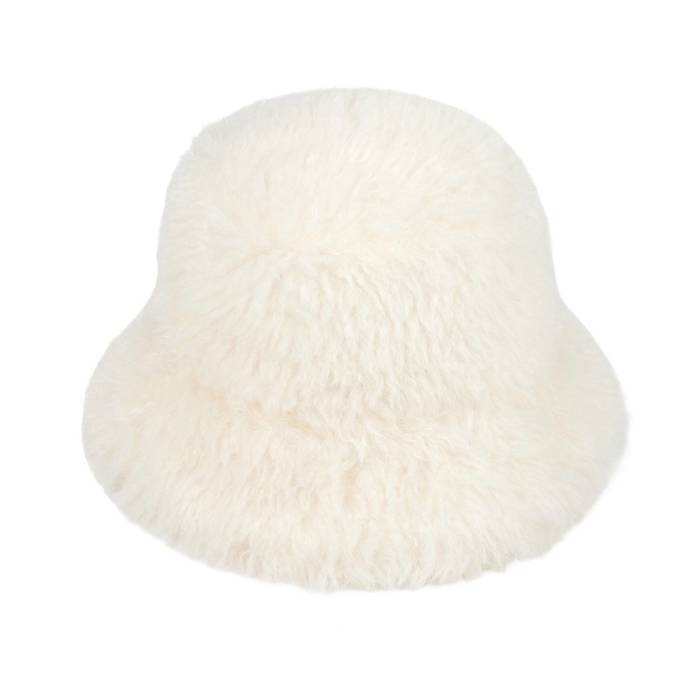 C.C� Faux Plush Bucket Hat