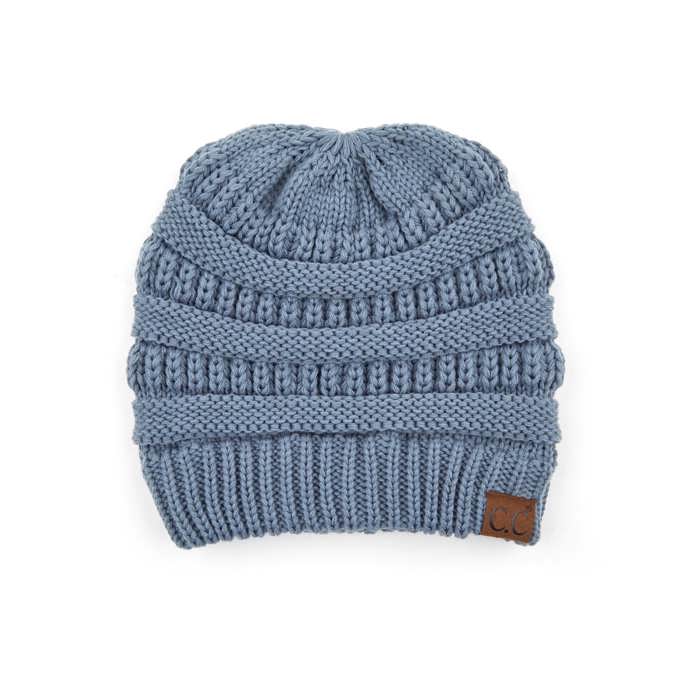 C.C® Beanie Criss-Cross Pony Hats