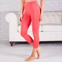 Coral - Pant Size 0-8 Capri Leggings Casual and Workout