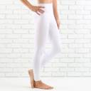 White - Pant Size 0-8 Slimming High Waist Leggings | Non-Lined ( Sofra )