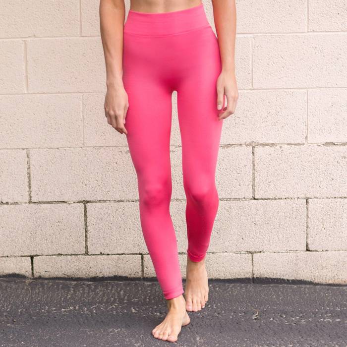 Slimming Fleece Lined Leggings- Truly Contagious