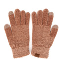 Nude C.C® Chenille Women Unisex Touchscreen Gloves