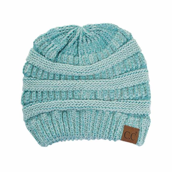 C.C® Beanie Cozy Metallic Cable Knit Skully Hats