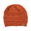 Rust Confetti | Youth - Adult C.C® Beanie Cozy Confetti Cable Knit Skully Hats