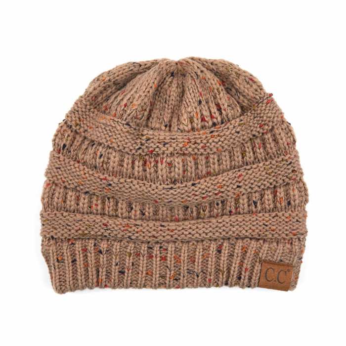 C.C® Beanie Cozy Confetti Cable Knit Skully Hats
