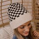  C.C® Beanie Check Pattern Hats