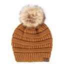 Clay C.C® Beanie Cable-Knit Pom Accessories Hats for Gifts, Women, Teens Girls