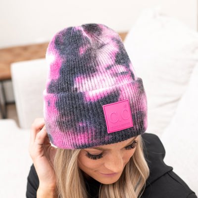 C.C® Beanie Tie-Dye Unisex Hats, One Size