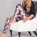 - Stripe 2 Ultra Soft Printed Leggings w/ Stripe (New Mix)