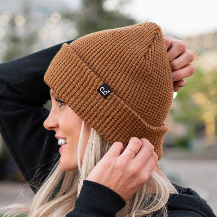 C.C® Beanie Waffle Knit