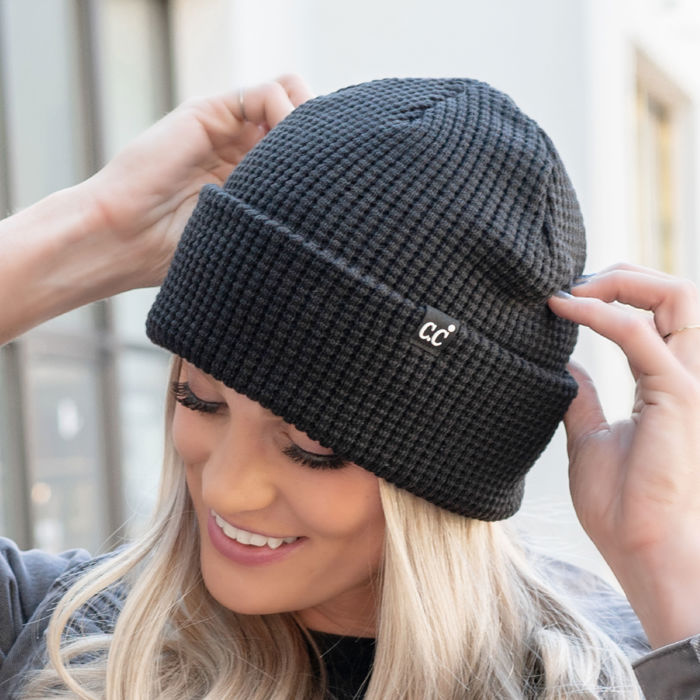 C.C® Beanie Waffle Knit
