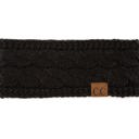 Metallic Black C.C® Confetti Metallic Lined Head Wrap for Women Teen