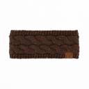 Brown C.C® Confetti Metallic Lined Head Wrap for Women Teen