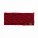 Burgundy C.C® Confetti Metallic Lined Head Wrap for Women Teen