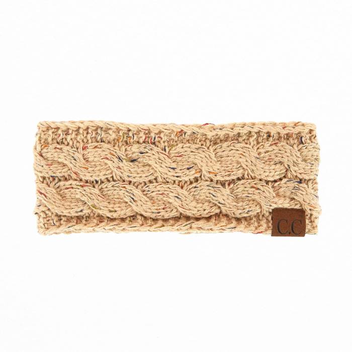 C.C® Confetti Metallic Lined Head Wrap for Women Teen