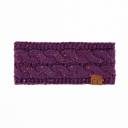 Purple C.C® Confetti Metallic Lined Head Wrap for Women Teen