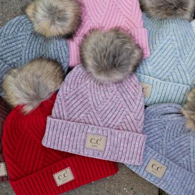 C.C® Beanie Criss-Cross Kids Hats, Ages 1-5