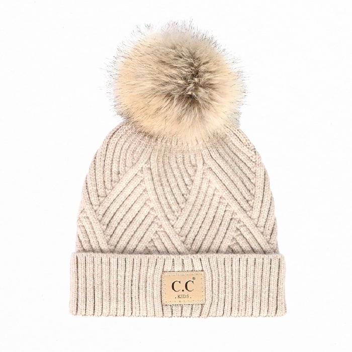 C.C® Beanie Criss-Cross Kids Hats, Ages 1-5