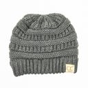 Light Melange Grey - Ages 1-5 C.C® Kids BeanieUnisex Cable Knit Skully Hats, Ages 1 - 5