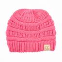 New Candy Pink - Ages 1-5 C.C® Kids BeanieUnisex Cable Knit Skully Hats, Ages 1 - 5