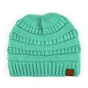 Sage C.C® Women Messy Bun Ponytail Beanie Hats