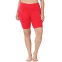 Ruby - Small (Pant Size 0-2) Tummy Control Biker Short Leggings | Cell Phone Pocket (Zenana)