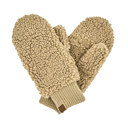 Dark Camel C.C® Soft Sherpa Accessible Mittens