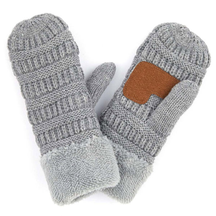 C.C® Mittens Sherpa Lined Accessories, Adult and Junior