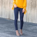 Navy - S/M (Pant Size 0-3) Moto Jeggings | ( Truly Contagious/ New Mix )