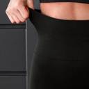 White - Small/Medium 0-3 Zenana Tummy Control Capri Leggings