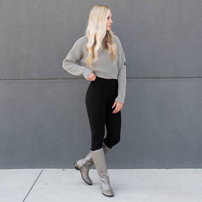 High Rise Ponte Pant (New Mix)