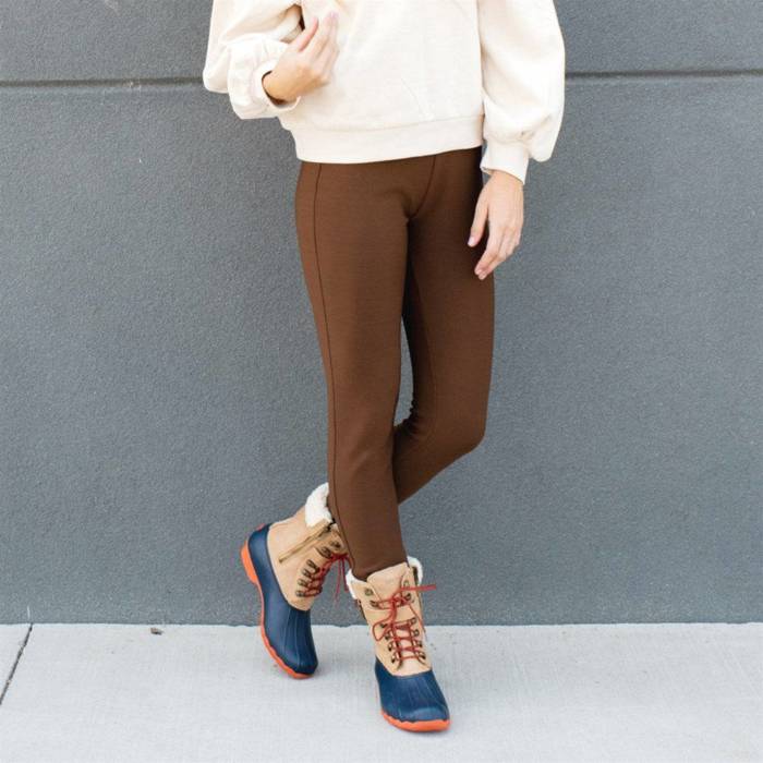 High Rise Ponte Pant (New Mix)