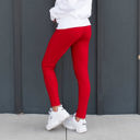 L/XL - Red High Rise Ponte Pant (New Mix)