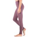 Violet - One Size (Pant Size: 0-8) Flat Waist Soft Leggings