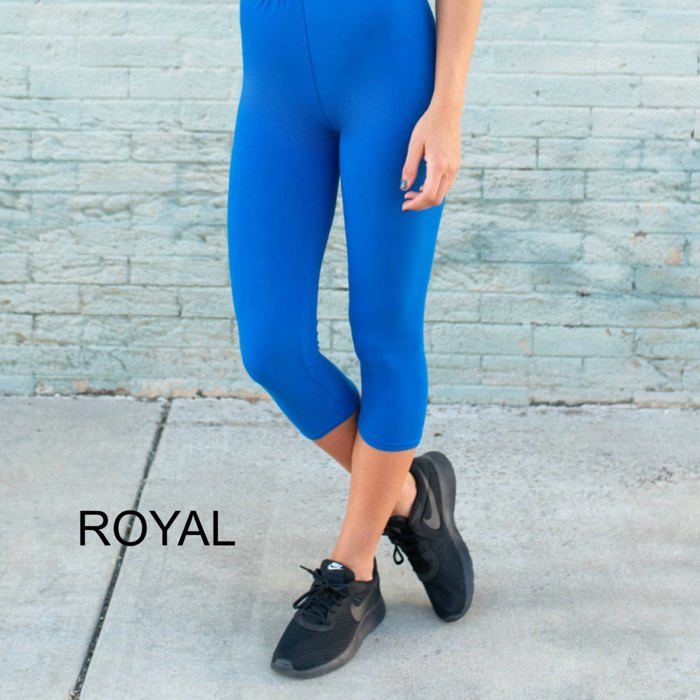 Super Soft 5" Waist Leggings | Tummy Control Capri (- New Mix)